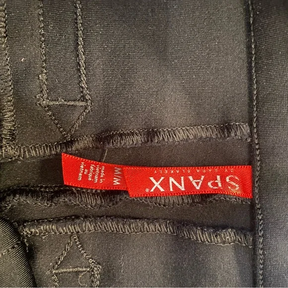 SPANX Black Seamless Leggings - Picture 4 of 7